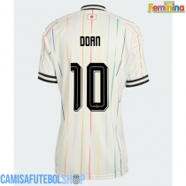 Camisa de time de futebol Japão Ritsu Doan #10 Replicas 2º Equipamento Feminina Mundo 2026 Manga Curta